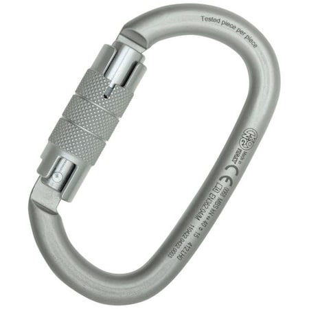 Kong Usa Oval, 110 mm Length, 21 mm Gate Opening, Carbon steel, Lunar white 412LH0999KK